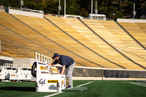 heated benches for cal